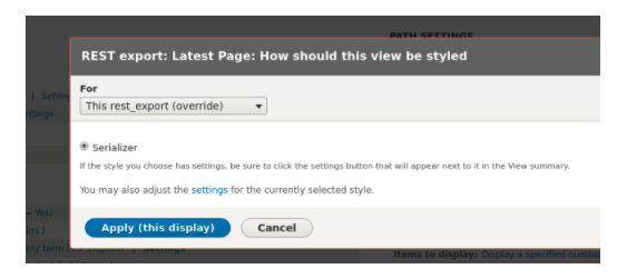 Drupal Views Serializer