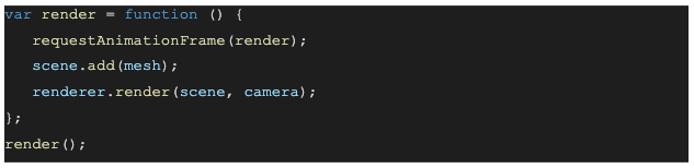 renderer code