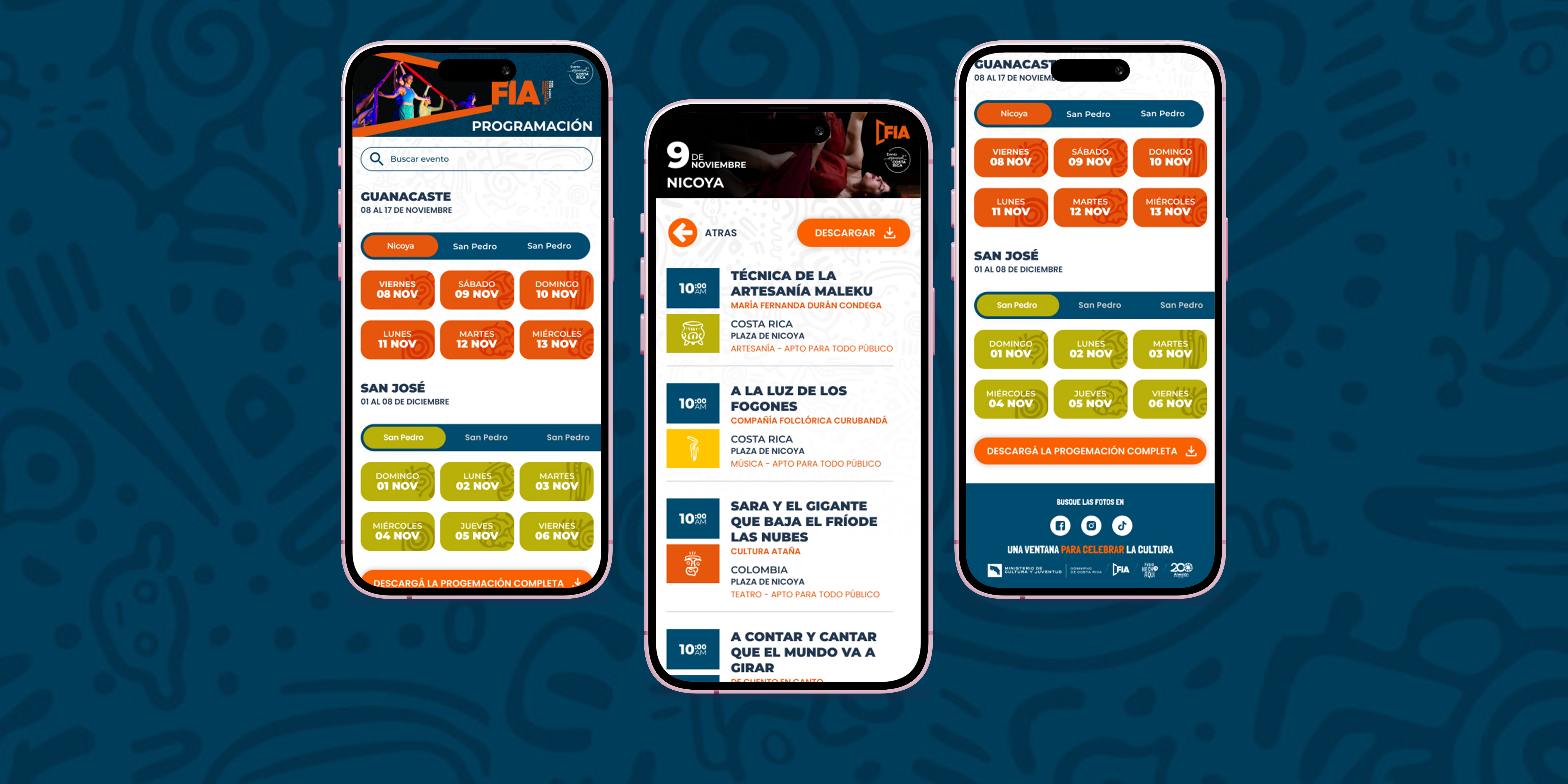 PWA mobile view FIA