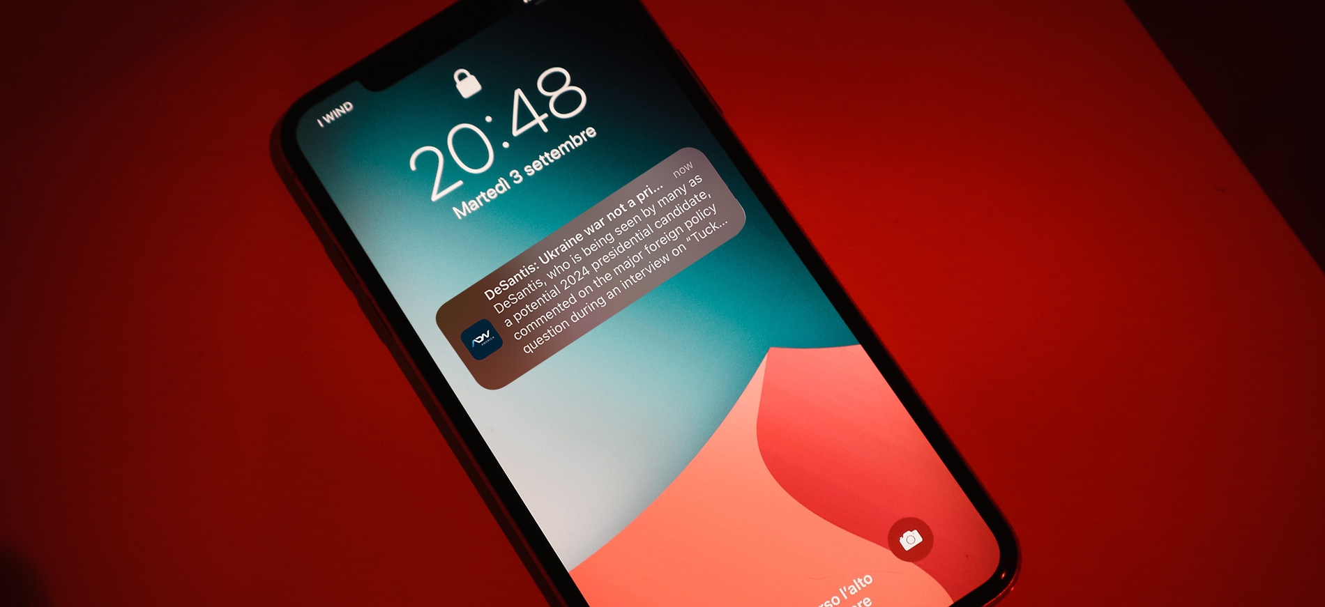 Push notification banner